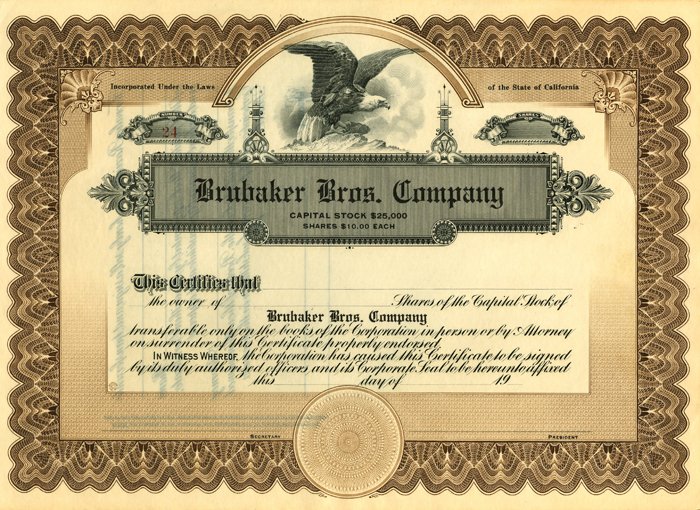 Brubaker Bros. Co.